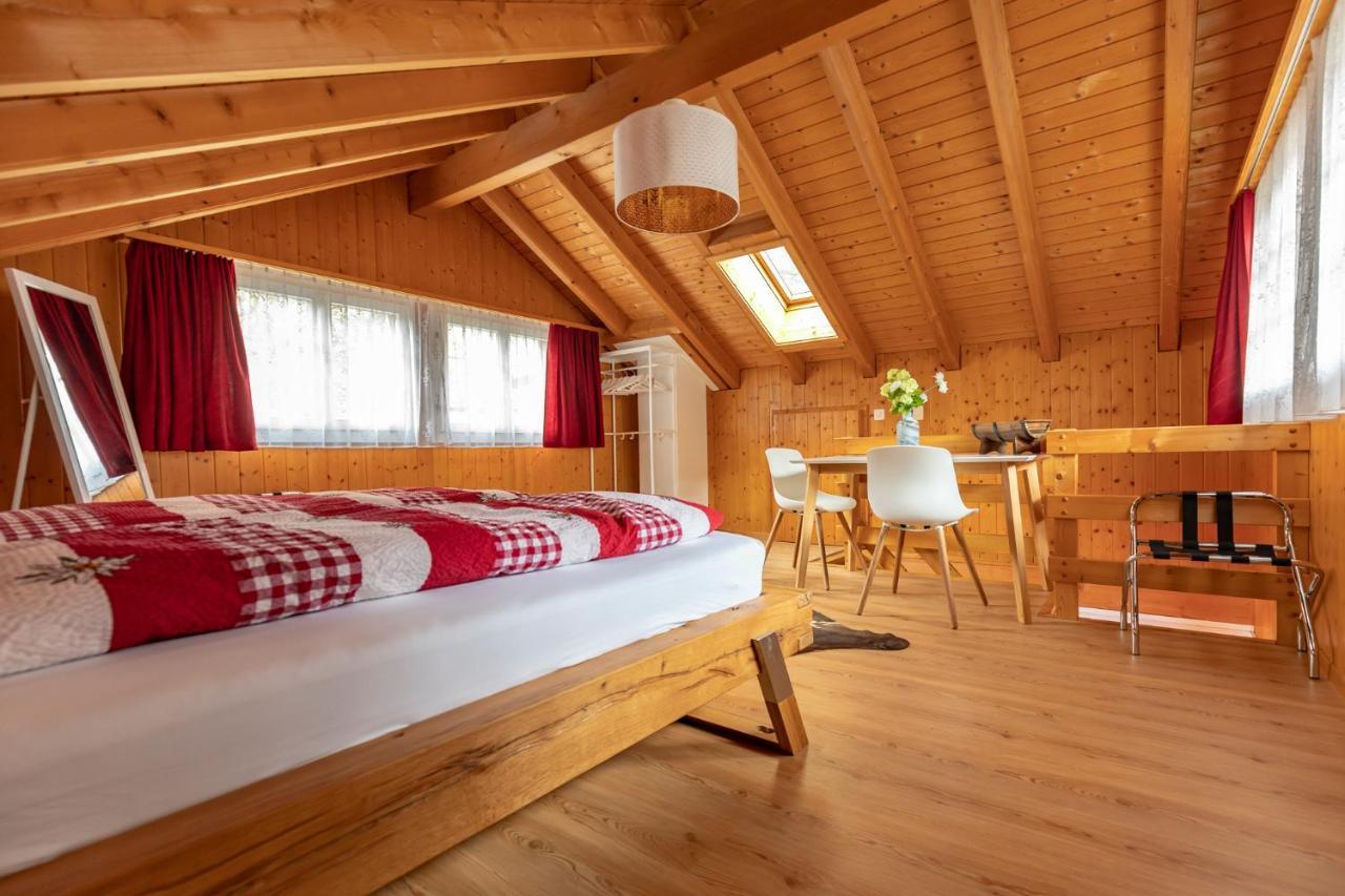 Chalet Waeschhuesli Near Interlaken, Grindelwald And Lauterbrunnen Gsteigwiler ภายนอก รูปภาพ