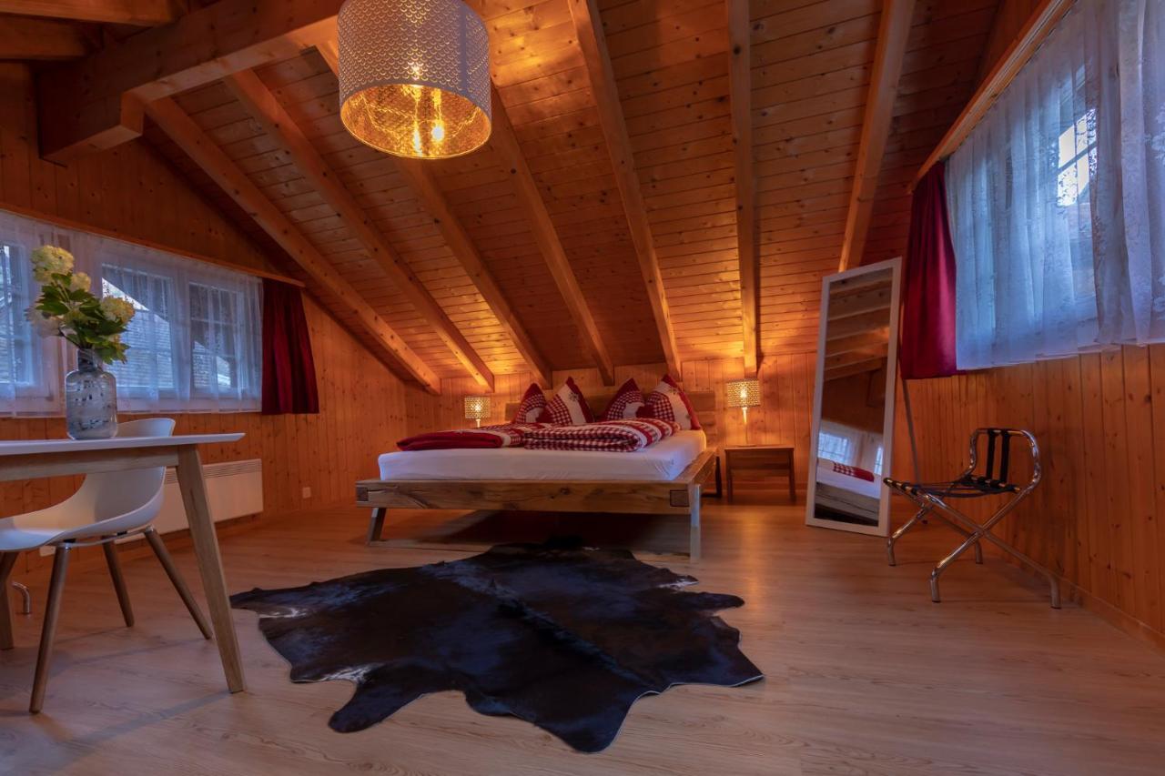 Chalet Waeschhuesli Near Interlaken, Grindelwald And Lauterbrunnen Gsteigwiler ภายนอก รูปภาพ